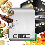 ELEKTRONICKÁ LCD KUCHYŇSKÁ VÁHA DO 10 KG OD 1G SILVER HOME PRECIS