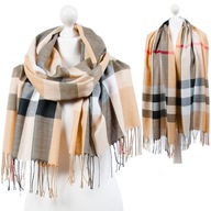 ŠÁLKA English Plaid UK Classic SCARF Béžová