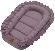 INFANTILO BABY COCOON VELVET S volánikom