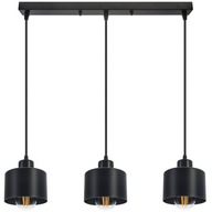 ZÁVESNÁ LAMPA, nastaviteľná, LED stropný LUSTER, GABRIEL LOFT, 3x E27