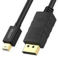 UNITEK MINIDISPLAYPORT/DISPLAYPORT KÁBEL M/M 3M