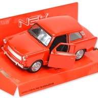 WELLY MODEL 1:34 TRABANT 601 ČERVENÉ AUTO