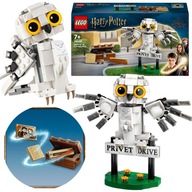 LEGO HARRY POTTER POHYBLIVÁ SOVA HEDWIGA KRUH NA PORTRÉT KNIHA BLOK NA PRÚTIKU