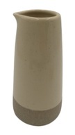 Keramická váza krémová 14 cm