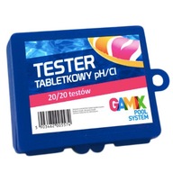 Gamix tester kvality pH/Cl vody pre bazény a kúpele