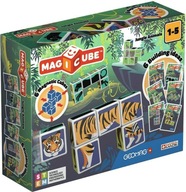 Magnetické bloky Geomag Magicube Jungle Animals 9 ks