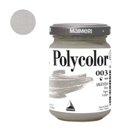 Polycolor akrylová farba 140ml Maimeri 003 Silver