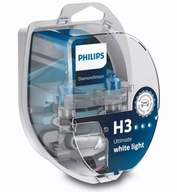 PHILIPS H3 DIAMOND VISION 5000K XENÓNOVÉ ŽIAROVKY EF.