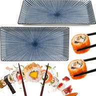 Keramický tanier na sushi SENDAN TOKUSA 23cm 12cm