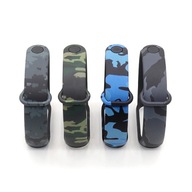 SADA 4 NÁHRADNÝCH PÁSKOV CAMO PRE XIAOMI MI BAND 3 4