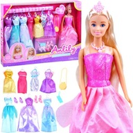 Anlily Doll princeznovské plesové šaty ZA3488 hračky