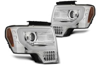 Sada svetlometov Neon Led Clear Ford F150 2008-