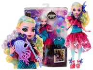 MONSTER BALL MONSTER HIGH LAGOONA BLUE DOLL, bábika v párty outfite