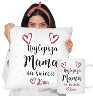 HRNČEK + VANKÚŠ PRE MAMINKU Najlepšia mama na svete DEŇ MATIEK + MENO