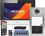 IP VIDEO INTERPHONE PoE HIKVISION KIS604-S WiFi App