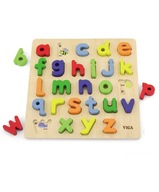 Kreatívne drevené hračky Viga 50125 Alphabet Sorter