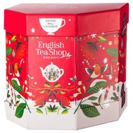 Adventný kalendár s nástennými čajmi - English Tea Shop - 25 ks.