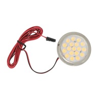 FUNKČNÁ LED NÁBYTKOVÁ LAMPA, okrúhla 1,5W 12V