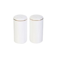 WHITE SALT SHAKER Súprava korenia Pearl Gold