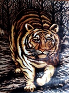 Elway deka 160x210 cm TIGER - AKRYL Hrubá a hrejivá