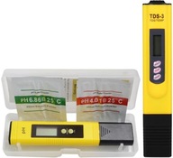 PH METER + TDS3 TESTER VODY BAZÉN TDS EC TEP