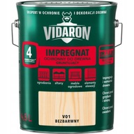 VIDARON IMPREGNOVANÝ ZÁKLADNÝ ZÁKLAD NA DREVO ČÍR 4,5L