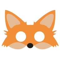 Kostým z plstenej masky LIS líšky