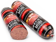 MOBI bar mokré krmivo pre psov, 90% mäso, hovädzie mäso, 1kg, sada 10 kusov