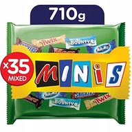 MARS ZMIEŠANÉ MINIS SNICKERS TWIX 710g