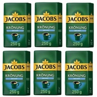 Jacobs Kronung Decaff mletá káva 6x250g