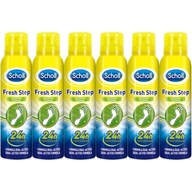 SCHOLL Fresh Step deodorant na nohy 24h antiperspirant Sprej 6 x 150ml