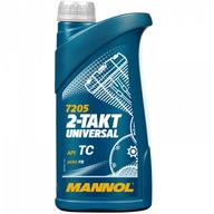 MANNOL 7205 2-TAKT UNIVERZÁLNY motorový olej, objem 1L