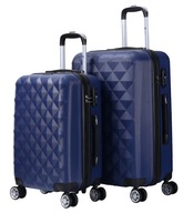 Cestovný kufor Batožinový set s kolieskami 2V1 M XL ABS
