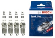 4x ZAPAĽOVACIA SVIEČKA BOSCH SUPER PLUS +8 FR7DC+