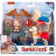 Fisher-Price DC Liga super-domácich miláčikov SUPER LIGA ZVIERAT Psí figúrky