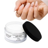 EM Nail Akryl Powder Powder Manicure 50g White