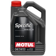 Motul Specific 504,00 507,00 504 507 5W30 Motorový olej 5L