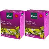 DILMAH Green Tea Jasmine bez vešiaka Jasmine express