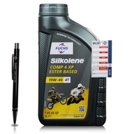 MOTOROVÝ OLEJ 1 LITER FUCHS SILKOLENE COMP 4 10W40 XP MOTOROVÝ OLEJ 1L