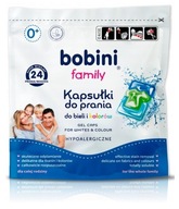 Bobini Laundry Capsules White and Color 24 ks.