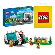 LEGO City 60386 - Nákladné auto na recykláciu