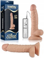 REALISTICKÝ VIBRÁTOR NA UMELÝ PENIS DILDO + DIAĽKOVÉ OVLÁDANIE