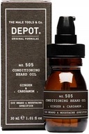 Depo č. 505 CONDITIONING OLEJ NA fúzy Ginger & CARDAMON Bard Oil 30 ml