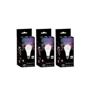 3x LED žiarovka SMART 14W E27 WW-CW +RGB Wi-Fi TUYA