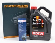 FILTRE+OLEJOVÝ MOTUL 5W30 BMW E87 118D/120D/123D N47