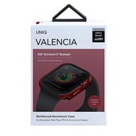 UNIQ kryt puzdra Valencia Červené puzdro pre Apple Watch 4/5/6/SE/SE2 44mm