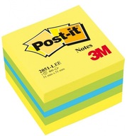 Mini Post-it Cube Lemon 51x51 400 bankoviek