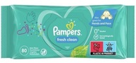 PAMPERS FRESH CLEAN VLHČENÉ Utierky 18 x 80 KS!