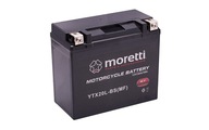 Akumulátor Moretti AGM (Gel) MTX20L-BS