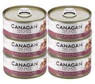 Canaganský tuniak s lososom 12x75g BALENIE